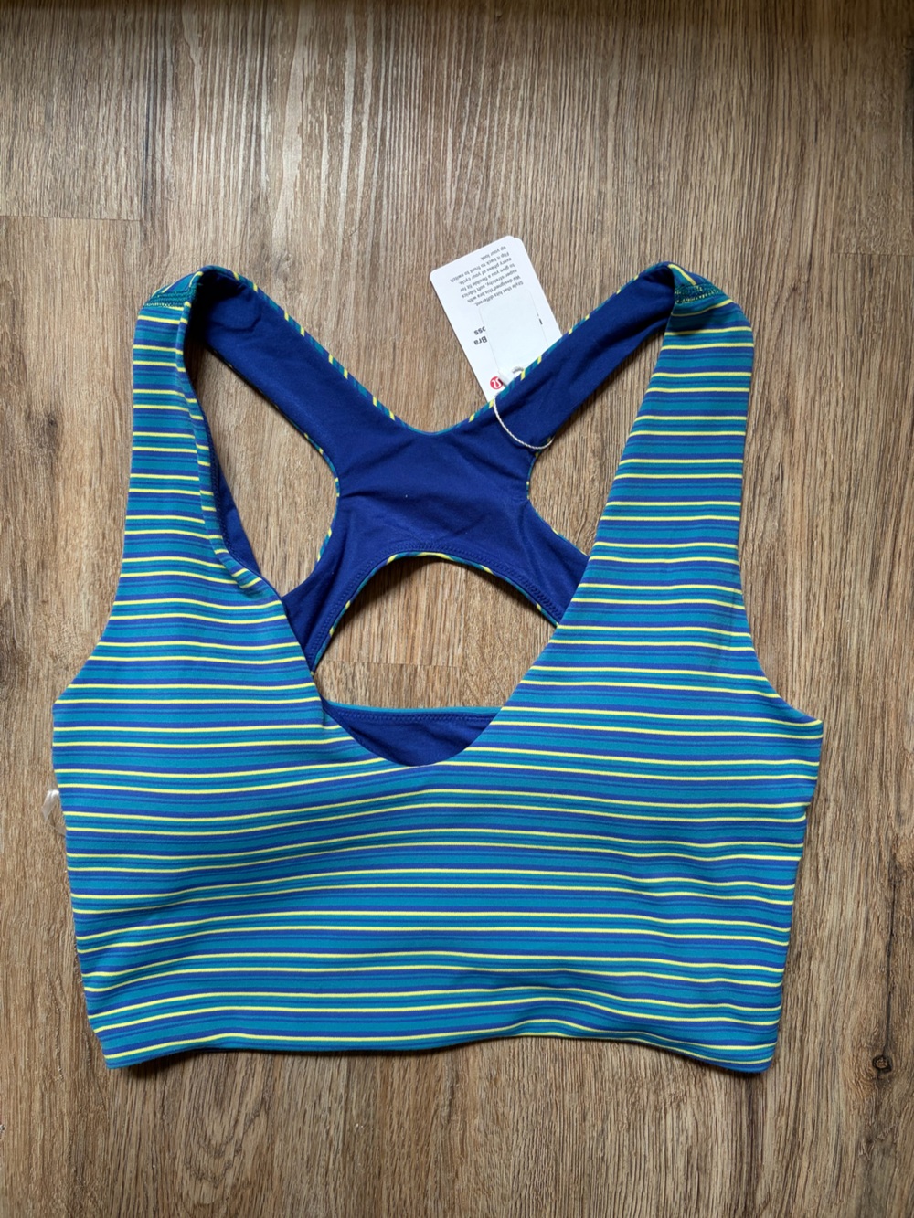 Women’s Lululemon Bend This Scoop & Cross Sports Bra Activewear Reversible Top